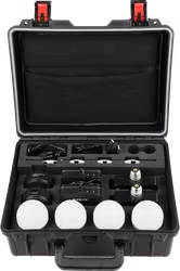 Kit Nanlite Pavotube T8-7X-4 Light kit  & Pavobulb 10C 4 Bulb kit