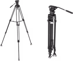 SmallRig 3989 Heavy-Duty Carbon Fiber Video Tripod Kit FreeBlazer AD-100