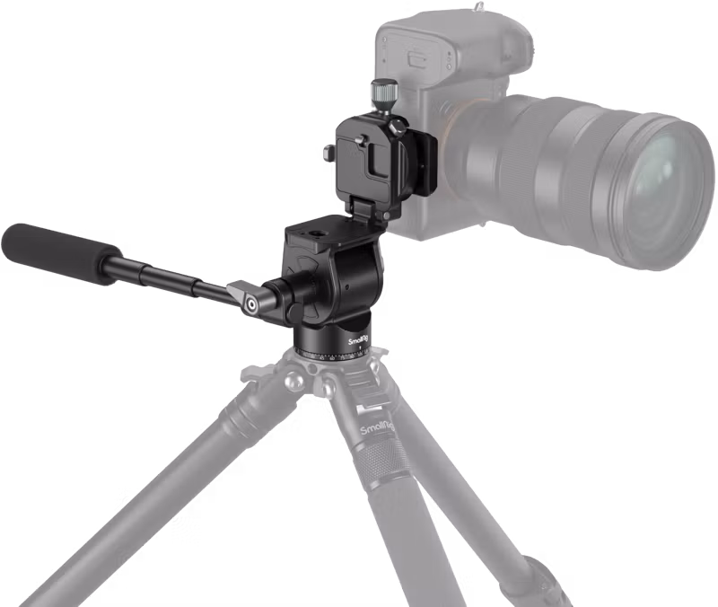 SmallRig 4104 Video Head with Mount Plate for Vertical Shooting