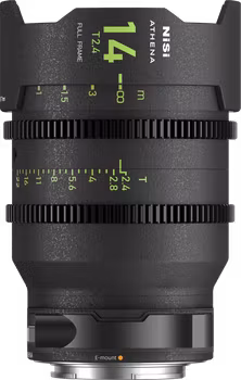 NiSi Cine Lens Athena Prime 14mm T2.4 E-Mount