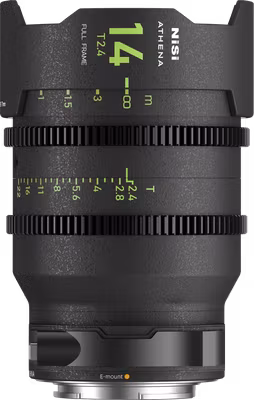 NiSi Cine Lens Athena Prime 14mm T2.4 E-Mount