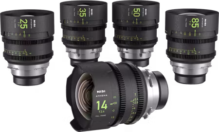 NiSi Cine Lens Set Athena Prime PL-Mount