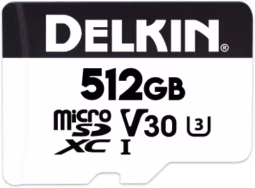 Delkin microSD Hyperspeed R100/W75 512GB