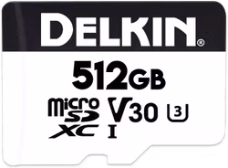 Delkin microSD Hyperspeed R100/W75 512GB