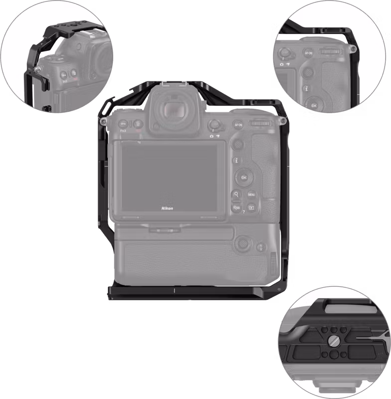 SmallRig 3982 Cage for Nikon Z 8 with MB-N12 Battery Grip