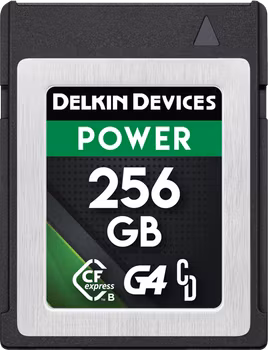 Delkin CFexpress G4 Power I Type B I R1780/W1700 (G4) 256GB