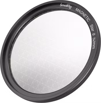 SmallRig 4218 MagEase Magnetic Star-Cross Filter Kit (8 Points) 52mm