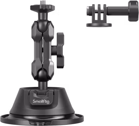 SmallRig 4193 Portable Suction Cup Mount Support for Action Cameras SC-1K