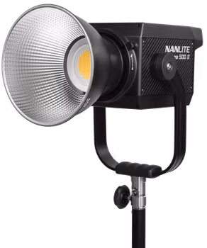 NANLITE Forza 500 II 2 Kit LED Spot Light with Trolley Case