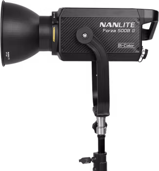 NANLITE Forza 500B II 2 Kit LED Spot Light with Trolley Case