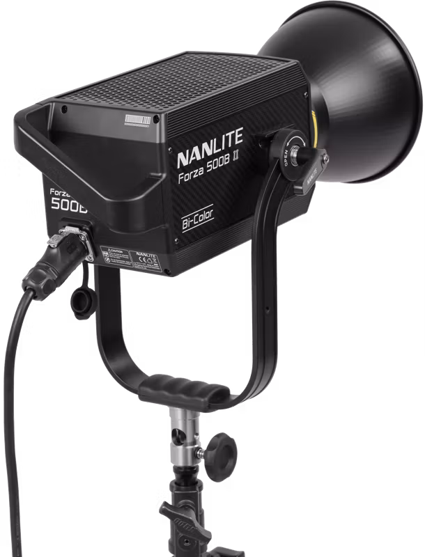 NANLITE Forza 500B II 2 Kit LED Spot Light with Trolley Case
