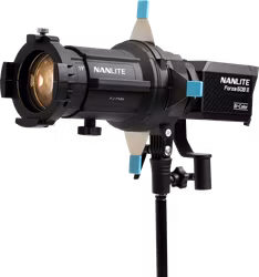 NANLITE Forza 60B II LED Bi-color Spot Light with 19°&36° Projection Attachment