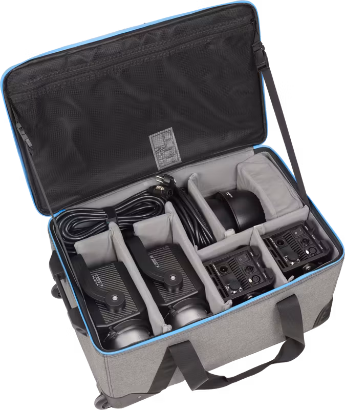 NANLITE Forza 300 II 2 Kit LED Spot Light with Trolley Case