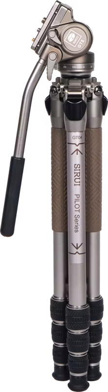 Sirui Pilot Series Alu Tripod GT04+GT5 Videohead Grey