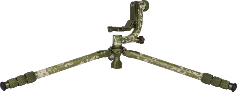 Sirui Carbon Tripod + Gimbal Head kit CT-3204 +CH20 Camoflage