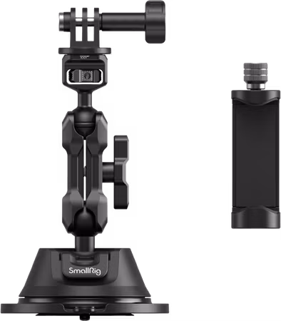 SmallRig 4275 Portable Suction Cup Mount Support Kit for Action Cameras / Mobile Phones SC-1K