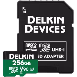 Delkin microSD Power 2000x UHS-II (V90) R300/W250 256GB