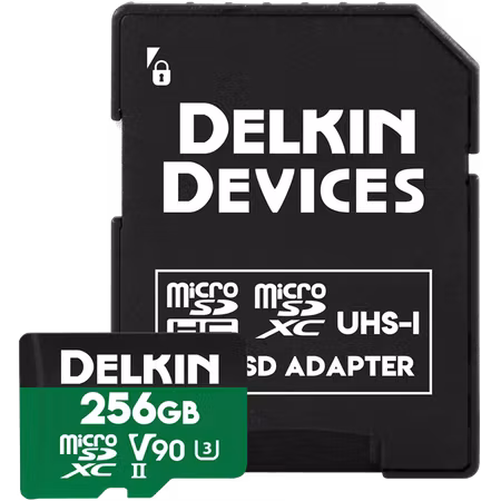 Delkin microSD Power 2000x UHS-II (V90) R300/W250 256GB