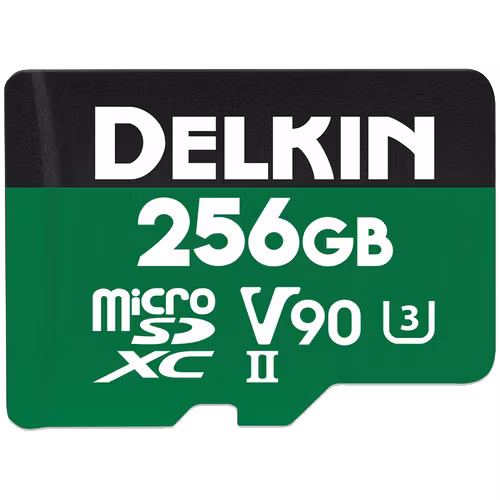 Delkin microSD Power 2000x UHS-II (V90) R300/W250 256GB