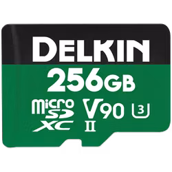 Delkin microSD Power 2000x UHS-II (V90) R300/W250 256GB