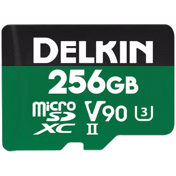 Delkin microSD Power 2000x UHS-II (V90) R300/W250 256GB