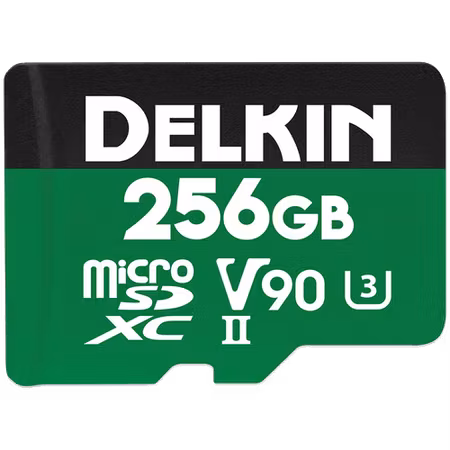 Delkin microSD Power 2000x UHS-II (V90) R300/W250 256GB