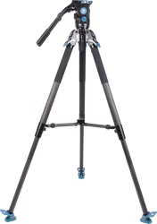 Sirui Pro Video Tripod Kit Rapid SVT-75 Pro + Fluid Head SVH15