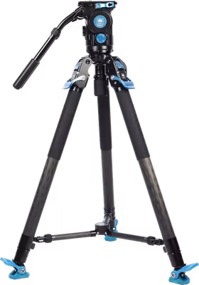 Sirui Pro Video Tripod Kit Rapid SVT-75 Pro + Fluid Head SVH15