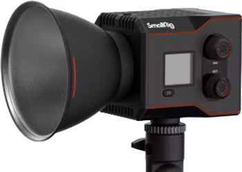 SmallRig 4376 LED Video Light COB RC 60B with Powerbank Clamp