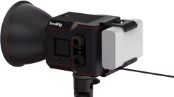 SmallRig 4376 LED Video Light COB RC 60B with Powerbank Clamp