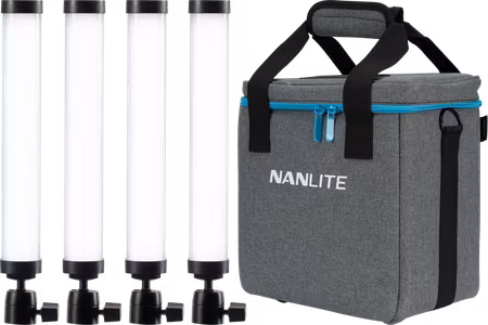 Nanlite Pavotube II 6C- 4 light kit with Bag