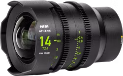 NiSi Cine Lens Athena Prime 14mm T2.4 E-Mount (Without Drop-in Filter)
