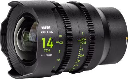 NiSi Cine Lens Athena Prime 14mm T2.4 E-Mount (Without Drop-in Filter)