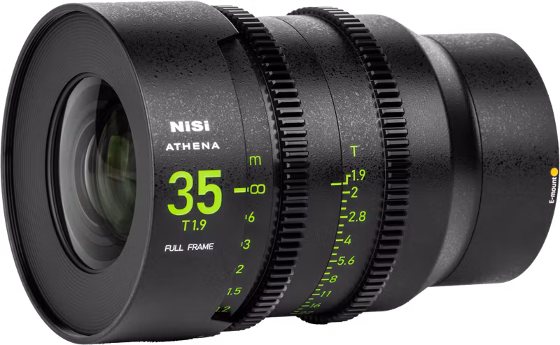 NiSi Cine Lens Athena Prime 35mm T1.9 E-Mount (Without Drop-in Filter)