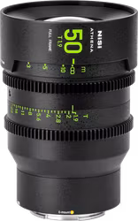 NiSi Cine Lens Athena Prime 50mm T1.9 E-Mount (Without Drop-in Filter)