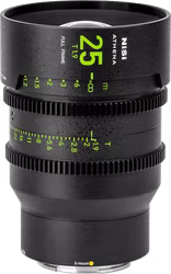 NiSi Cine Lens Athena Prime 25mm T1.9 E-Mount (Without Drop-in Filter)