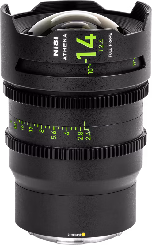 NiSi Cine Lens Athena Prime 14mm T2.4 L-Mount