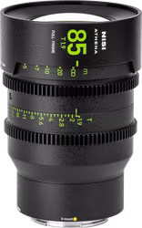 NiSi Cine Lens Athena Prime 85mm T1.9 E-Mount (Without Drop-in Filter)