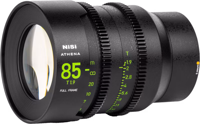 NiSi Cine Lens Athena Prime 85mm T1.9 E-Mount (Without Drop-in Filter)