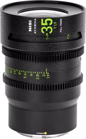 NiSi Cine Lens Athena Prime 35mm T1.9 L-Mount
