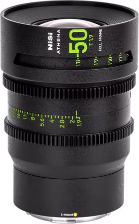 NiSi Cine Lens Athena Prime 50mm T1.9 L-Mount