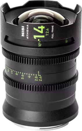NiSi Cine Lens Athena Prime 14mm T2.4 Fuji G-Mount