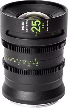NiSi Cine Lens Athena Prime 25mm T1.9 Fuji G-Mount