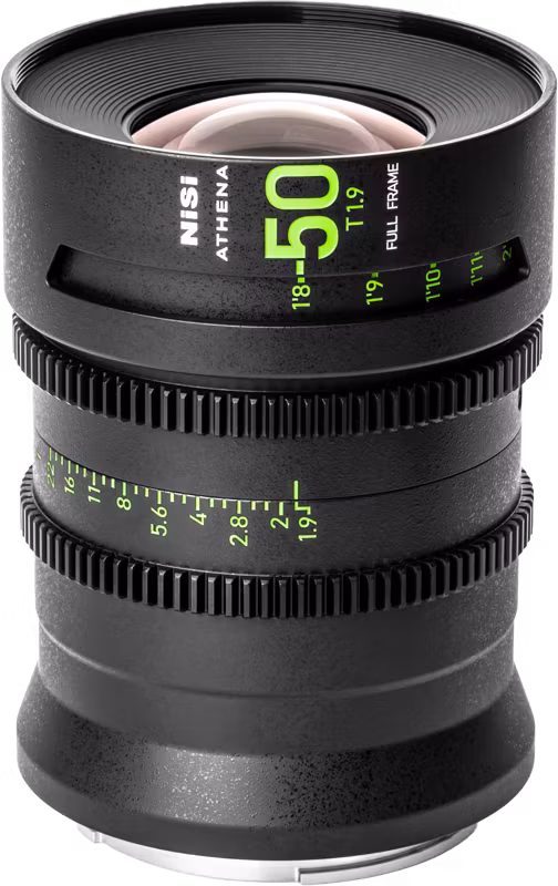 NiSi Cine Lens Athena Prime 50mm T1.9 Fuji G-Mount