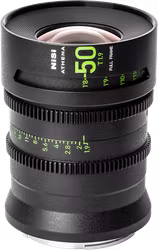 NiSi Cine Lens Athena Prime 50mm T1.9 Fuji G-Mount