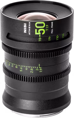 NiSi Cine Lens Athena Prime 50mm T1.9 Fuji G-Mount