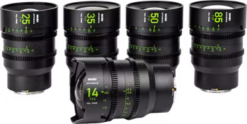 NiSi Cine Lens Set Athena Prime E-Mount (Without Drop-In Filter)