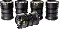 NiSi Cine Lens Set Athena Prime Fuji G-Mount (Without Drop-In Filter)