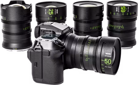 NiSi Cine Lens Set Athena Prime Fuji G-Mount (Without Drop-In Filter)