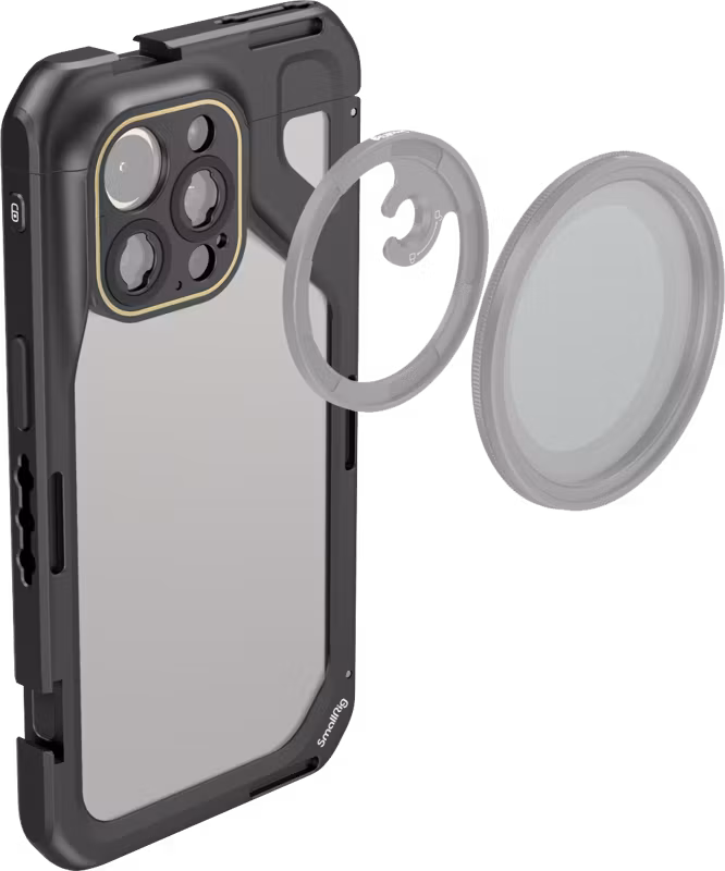 SmallRig 4391 Mobile Video Cage for iPhone 15 Pro Max